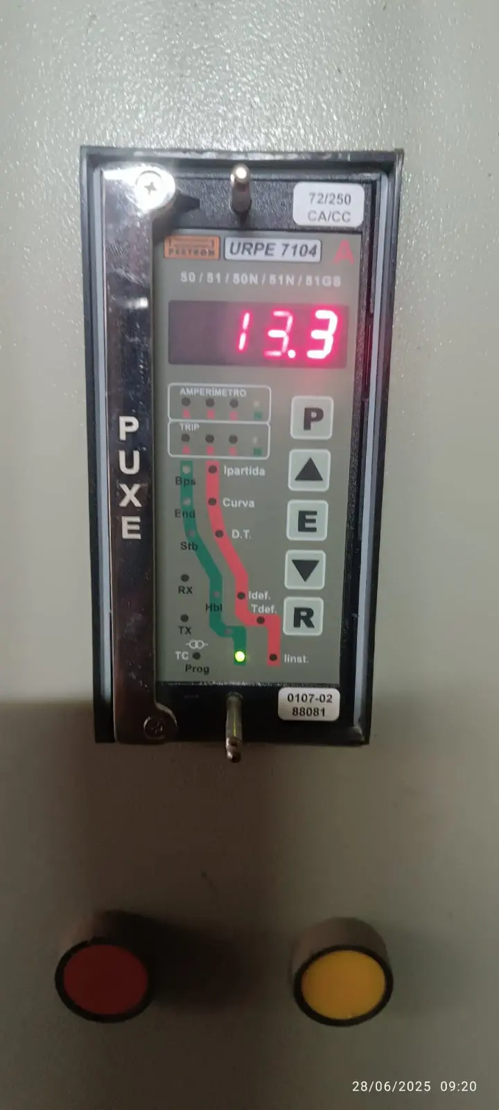 parametrizacao-de-rele parametrização de relé de proteção